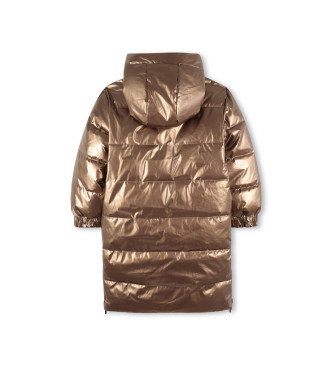 Karl Lagerfeld Parka reversibile in oro