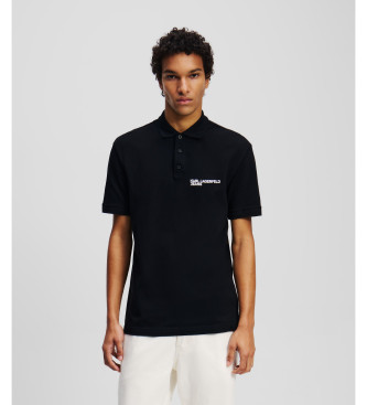 Karl Lagerfeld Polo Logo KLJ sort