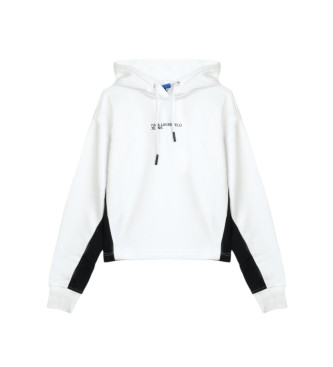 Karl Lagerfeld Sweat  capuche noir, blanc