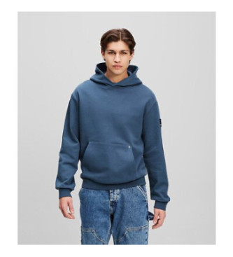 Karl Lagerfeld Sweatshirt com logtipo azul