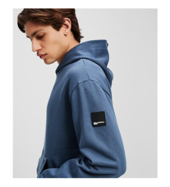 Karl Lagerfeld Sweatshirt com logtipo azul