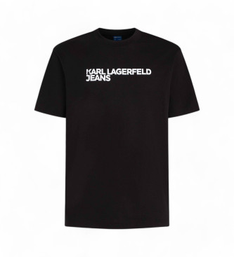 Karl Lagerfeld Logo T-shirt svart