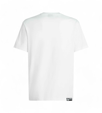 Karl Lagerfeld Vit T-shirt med logotyp