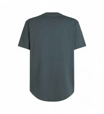 Karl Lagerfeld T-shirt com logtipo verde