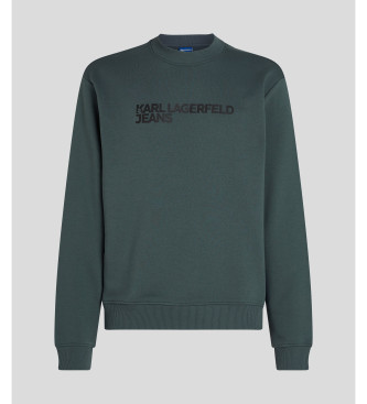 Karl Lagerfeld Jersey logotipo verde