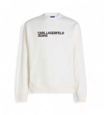 Karl Lagerfeld Pull beige avec logo