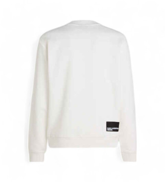 Karl Lagerfeld Pull beige avec logo