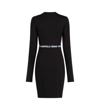 Karl Lagerfeld Tight-fitting black dress