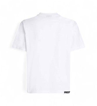 Karl Lagerfeld Weies Logo-T-Shirt