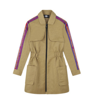 Karl Lagerfeld Robe en serg beige