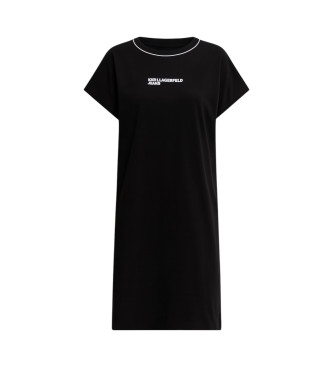 Karl Lagerfeld Drapey dress black