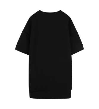 Karl Lagerfeld Vestido fantasia negro