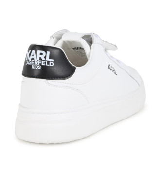 Karl Lagerfeld Baskets en cuir blanc