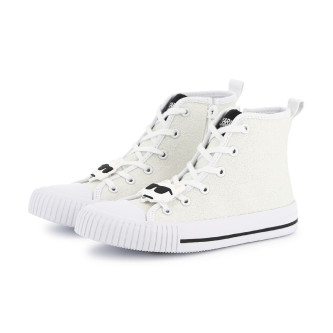 Karl Lagerfeld Baskets mid-top blanches