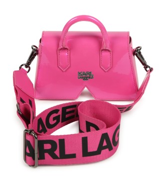 Karl Lagerfeld Mala de mo cor-de-rosa