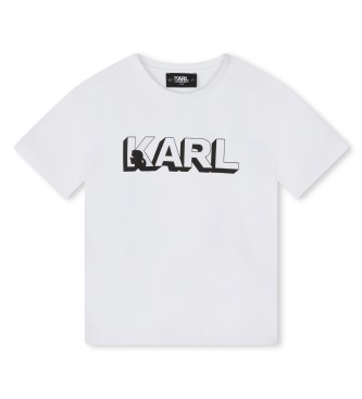 Karl Lagerfeld T-shirt  manches courtes blanc