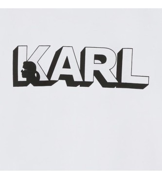 Karl Lagerfeld T-shirt  manches courtes blanc