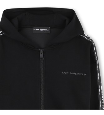 Karl Lagerfeld Chaqueta con capucha Karl negro