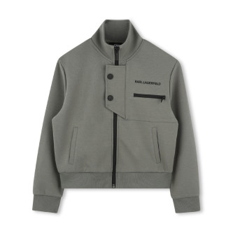 Karl Lagerfeld Cardigan da jogging verde