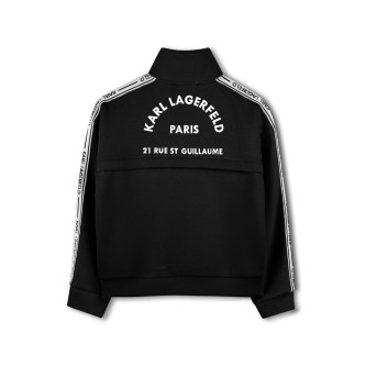Karl Lagerfeld Sort jogger-cardigan