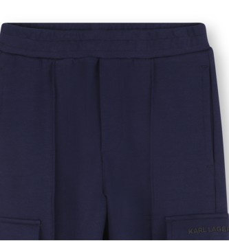 Karl Lagerfeld Pantaloni da jogging blu navy