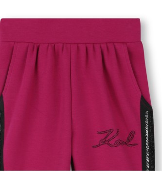 Karl Lagerfeld Pantaloni rosa versatili