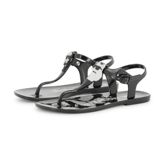 Karl Lagerfeld Black jelly sandals