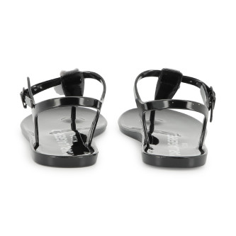 Karl Lagerfeld Zwarte jelly sandalen