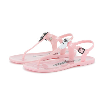 Karl Lagerfeld Pink jelly sandals