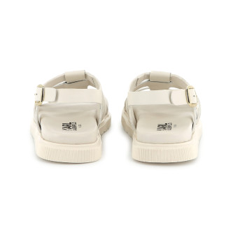 Karl Lagerfeld Sandales en cuir beige