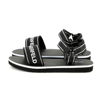 Karl Lagerfeld Leichte schwarze Sandalen