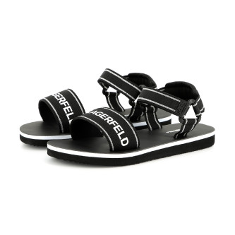 Karl Lagerfeld Leichte schwarze Sandalen