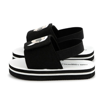 Karl Lagerfeld Lette sorte sandaler