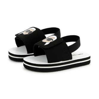 Karl Lagerfeld Leichte schwarze Sandalen