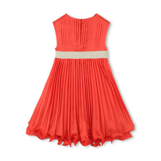 Karl Lagerfeld Orange ceremony dress