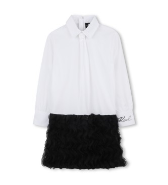 Karl Lagerfeld Abito bianco combinato