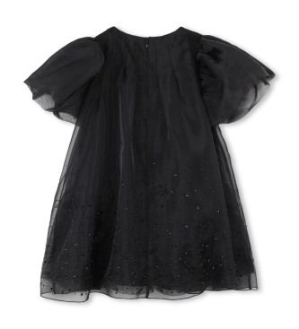 Karl Lagerfeld Abito in voile nero
