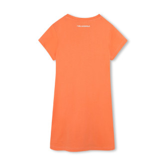 Karl Lagerfeld Orange Fantasy Dress