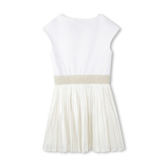 Karl Lagerfeld Vestido Fantasia branco ecru