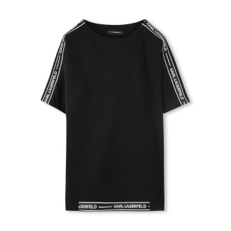 Karl Lagerfeld Black short sleeve dress