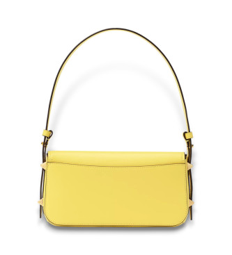 Kate Spade Bolso de hombro de piel lisa Liv amarillo