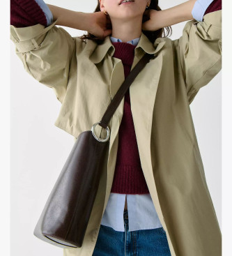 Kate Spade Halo Glazed brown bag