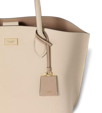 Kate Spade Suite Open borsa tote in pelle beige