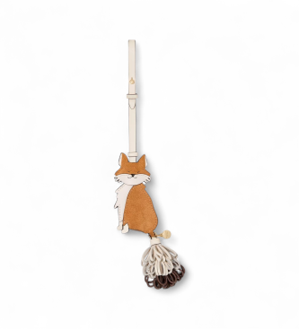 Kate Spade Brown fox keyring