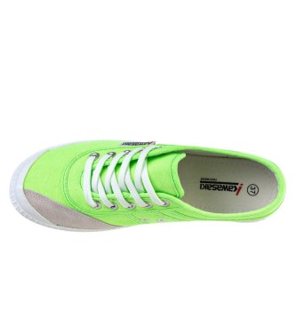 Kawasaki Originali sneakers verde fluo