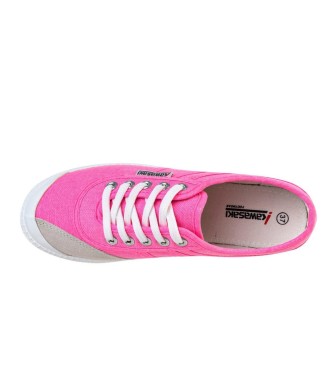 Kawasaki Originali scarpe da ginnastica rosa fluo