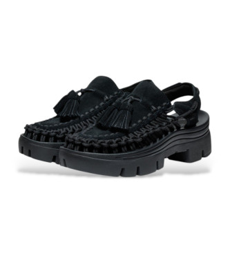 Keen Uneek-sandaler med kvaster, sort