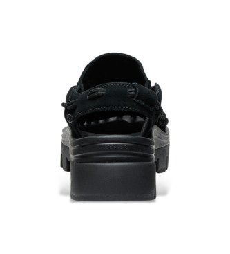 Keen Uneek-sandaler med kvaster, sort