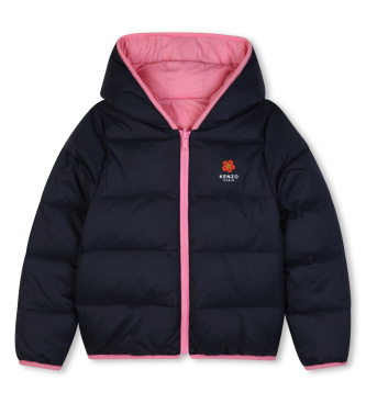 Kenzo Kids Abrigo Reversible rosa