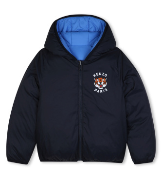 Kenzo Kids Abrigo Reversible azul